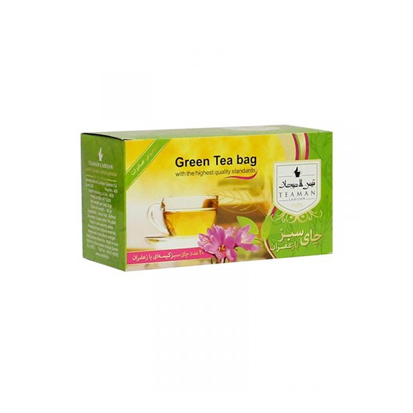 چای سبز کیسه ای در ۴ طعم