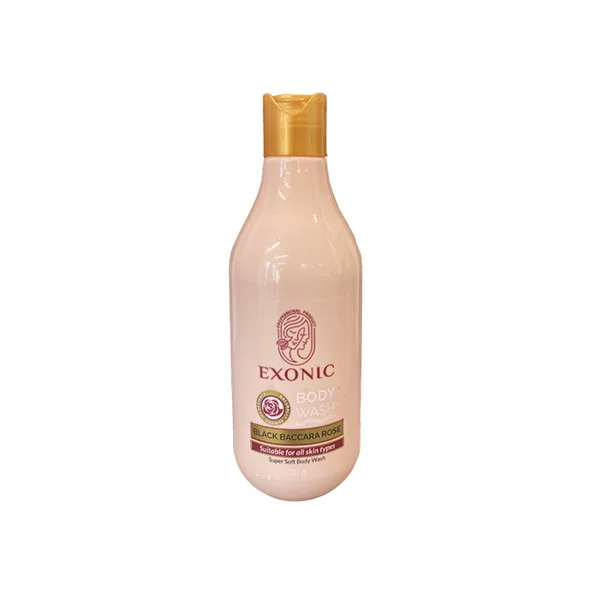 شامپو بدن عصاره رز بلک باکارا EXONIC